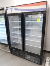 Atosa 2-glass door refrigerator
