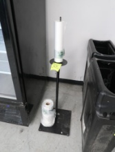produce bag holder stand