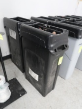 trash receptacles