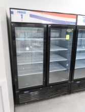 Atosa 2-glass door refrigerator