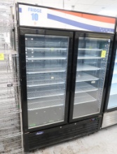 Atosa 2-glass door refrigerator
