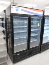 Atosa 2-glass door refrigerator