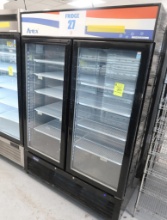 Atosa 2-glass door refrigerator