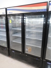 Atosa 2-glass door refrigerator