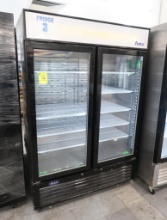 Atosa 2-glass door refrigerator