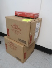 boxes of Market Wax interfolded dry wax deli paper