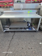WIN-HOLT STAINLESS STEEL WORK TABLE