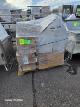 PALLET OF ASSORTED TOILET BOWL AND TANK PARTS