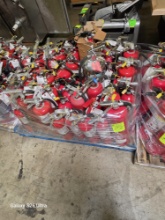 PALLET OF FIRE EXTINGUISHERS