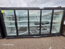 HUSSMAN 5 DOOR MID TEMP CASE (SOLD BY THE DOOR)