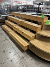 WOOD STEP DISLAYS