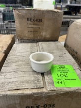 NEW IN BOX CERAMIC 3 1/2 OZ RAMEKIN DISHES