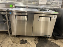 NEW TRUE UNDERCOUNTER STAINLESS STEEL REFRIGERATOR