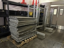 NEW AGE INDUSTRIAL ALUMINUM FREEZER RACKS