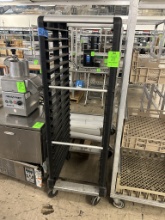 RUBBERMAID MOBILE SHEET PAN RACK