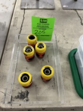 GARDENA METAL HOSE CONNECTOR WITH WATER STOP