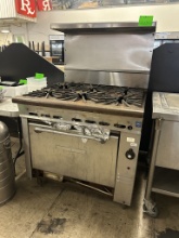 MONTAGUE 6 BURNER GAS RANGE