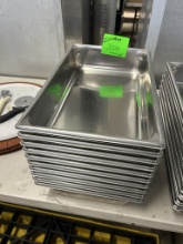 COMMERCIAL STAINLESS STEEL FULL SIZE STEAM TABLE PANS