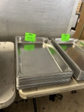 COMMERCIAL STAINLESS STEEL FULL SIZE STEAM TABLE PANS