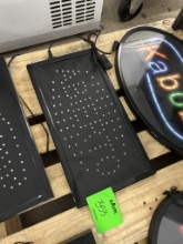 ILLUMINATED LED SIGN ( AMBIERTO )