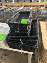 HUBERT BLACK STORAGE BASKETS