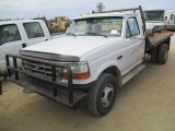 1994 Ford F450 Flatbed Truck