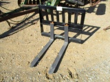 New Skid Steer Pallet Forks