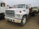 1986 Ford F-8000 Flatbed Truck