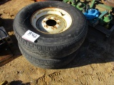 2 LT235R16 Tires and Rims