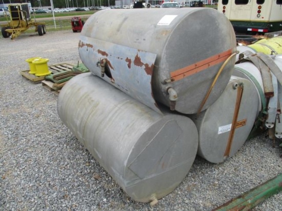 (3) Stainless Tanks