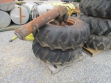 (2) Pivot Tires and Rims