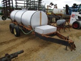 S&N 1000 Gallon Stainless Water Trailer