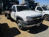 2006 Chevy 3500 HD Flatbed Truck