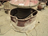 Partial Spool of Large Wire Rope