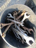 Bucket of Misc. Wrenches