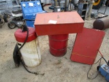 (2) Parts Cleaners and Barrel Pump