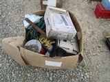 Box of Misc. Electrical Supplies, Screws, Etc.