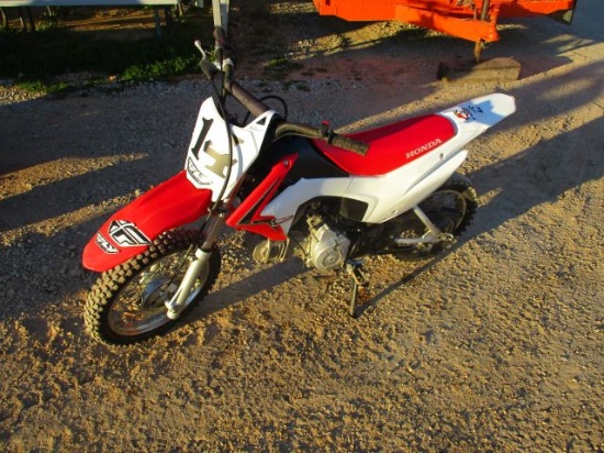 2013 Honda CRF 110 Dirt Bike