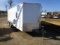 2017 Freedom 7x18 T/A Enclosed Trailer