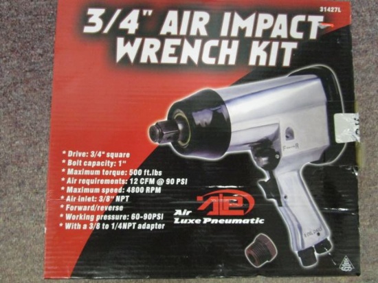New / Unused 3/4'' Air Impact Wrench