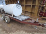 Fuel Tank on T/A Trailer