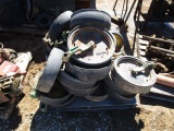 Pallet of JD Gauge Wheels