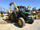 2002 John Deere 6320 Tractor w/ Alamo Boom Mower