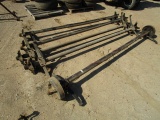 (5) Trailer House Axles and (10) Tires