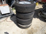 (4) Goodyear Wrangler Tires and Ford F-150 Rims