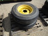 (2) Impliment Tires and Rims