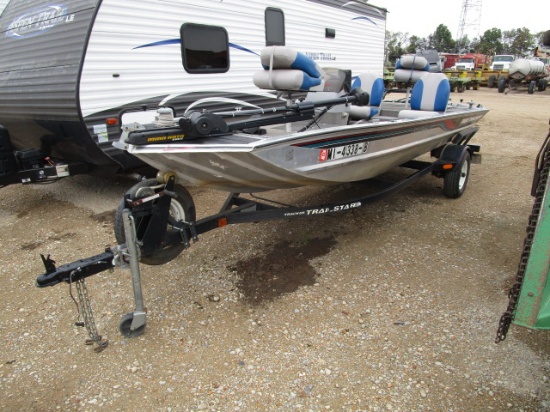 Bass Tracker Boat and Trailer