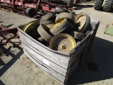 Box of Planter Gauge Wheels