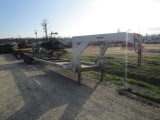 2012 Tensas Tri-Axle Gooseneck Implement Trailer