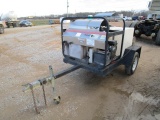 Steam Cleaner Pressure Washer on Trailer